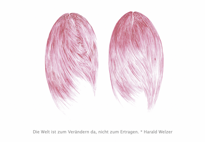 Gabriela Oberkofler Haare wie Koepfe + Harald Welzer