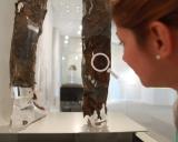 Leggins Ötzi © Südtiroler Archäologiemuseum Foto O. Verant
