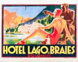 Braies Hotel - Franz J Lenhart - ca 1930 - ante 1940