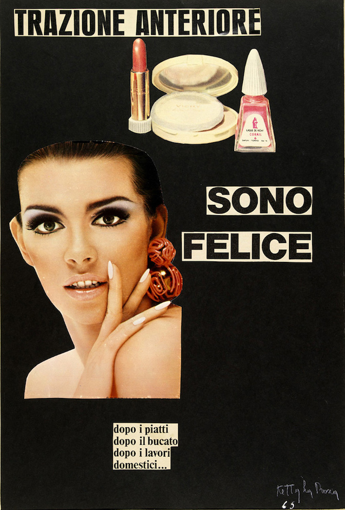 09 Ketty La Rocca_Trazione anteriore, 1965_Mart, Archivio Tullia Denza