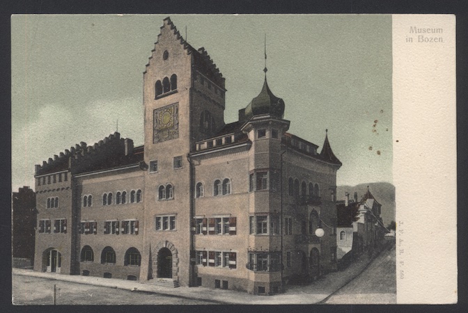 Museum in Bozen (c) Stadtarchiv Bozen, fotografischer Bestand Historische Ansichtskarten
