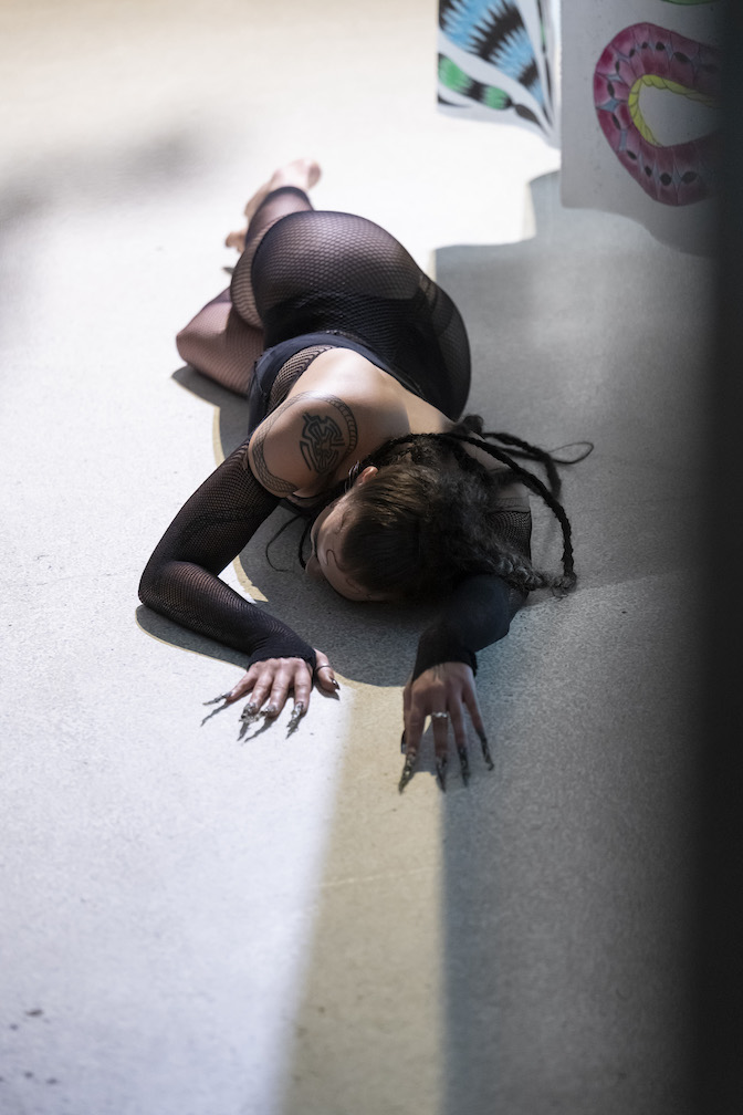 Sophie Lazari Resurrectionem Tarantula - Museion - Bolzano Danza Tanz Bozen © Andrea Macchia